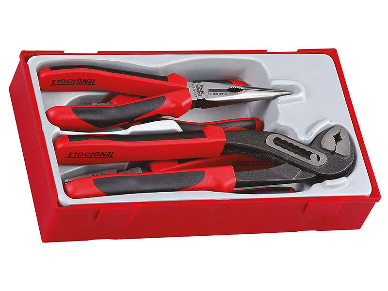 Teng TT440T Mega Bite Pliers Set 4 Piece