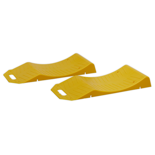 Sealey TS05 Tyre Savers - 2.5 Tonne Capacity per Ramp 5tonne Capacity per Pair