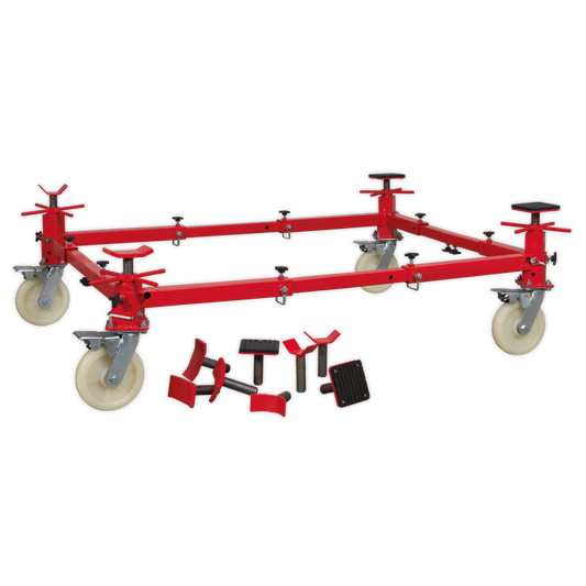 Sealey VMD002 Vehicle Moving Dolly 4-Post 900kg