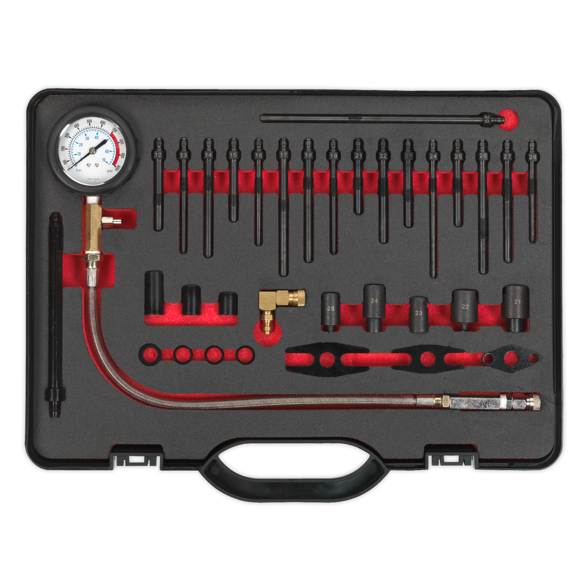 Sealey VSE3158 Compression Test Kit - Diesel