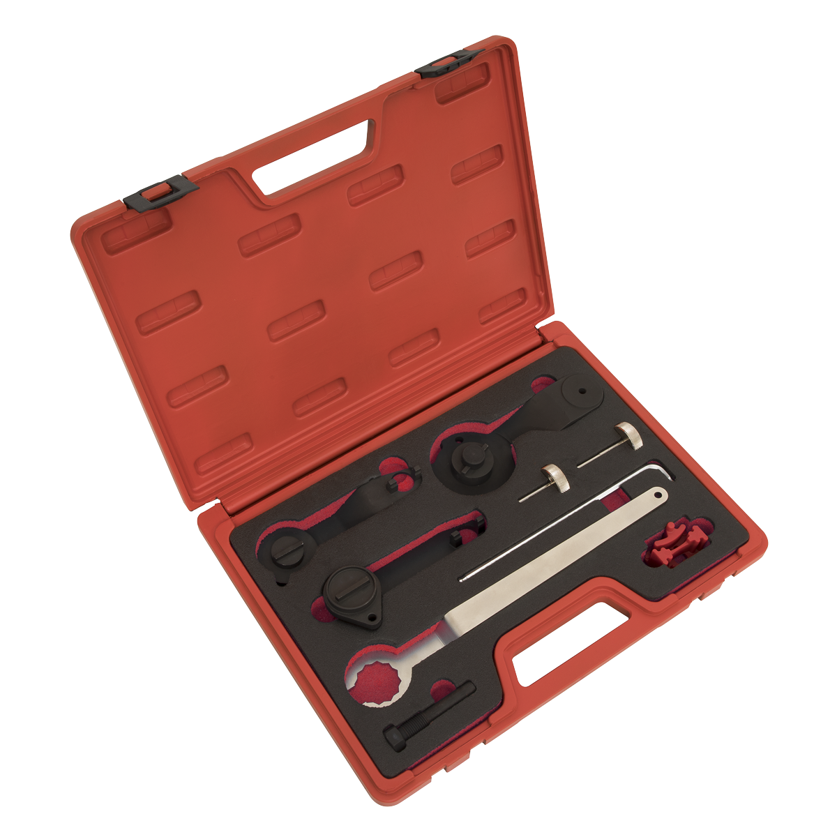 Sealey VSE5760 Petrol Engine Timing Tool Kit - for VAG 1.0/1.2/1.4 TSi - Belt Drive