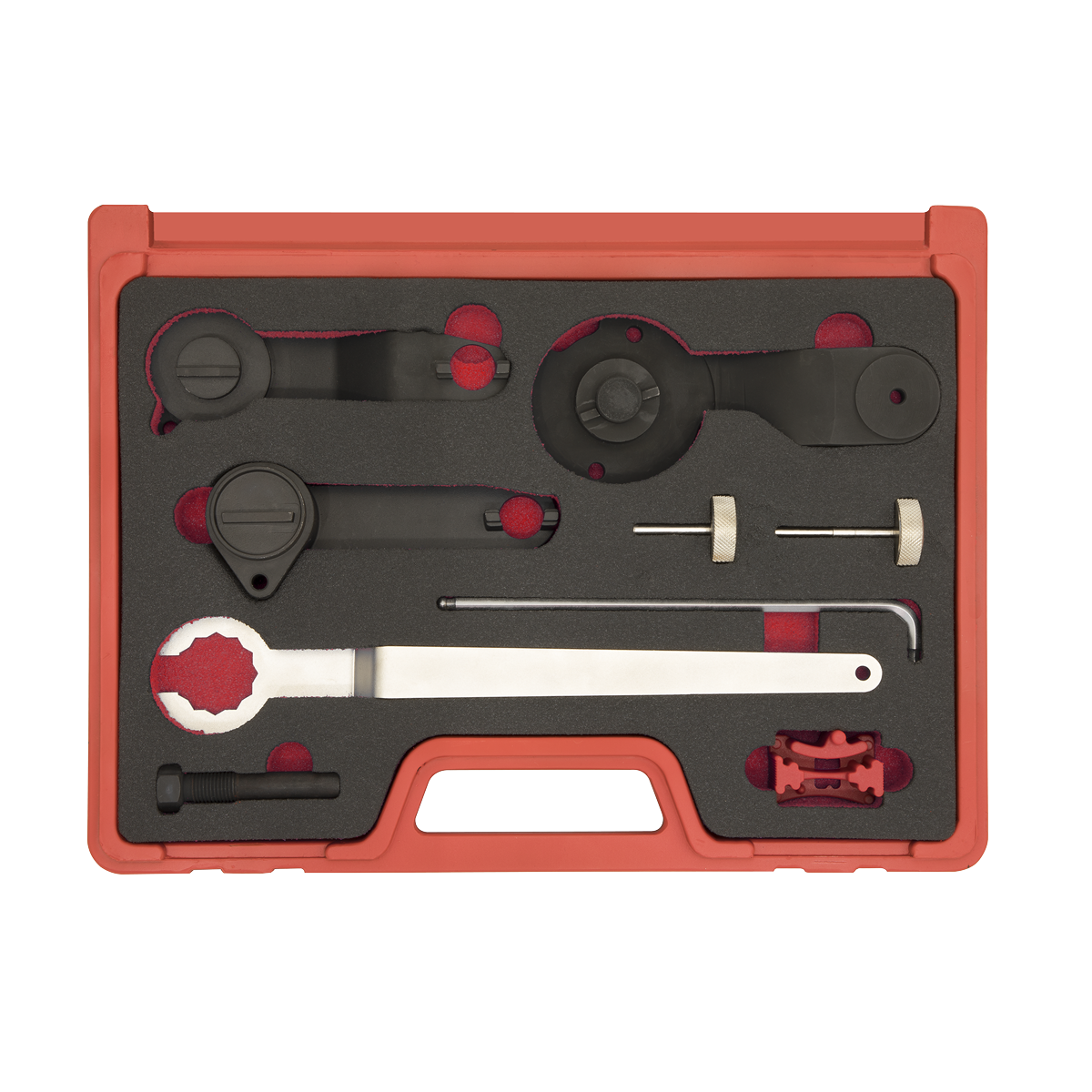 Sealey VSE5760 Petrol Engine Timing Tool Kit - for VAG 1.0/1.2/1.4 TSi - Belt Drive