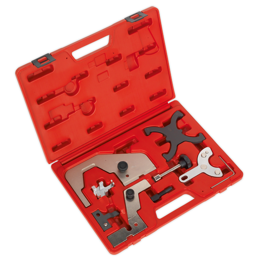 Sealey VSE6160 Petrol Engine Timing Tool Kit - for Ford Volvo Mazda 1.5 1.6 2.0 - Belt/Chain Drive