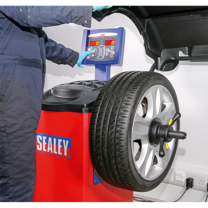 Sealey WB10 Wheel Balancer - Semi-Automatic