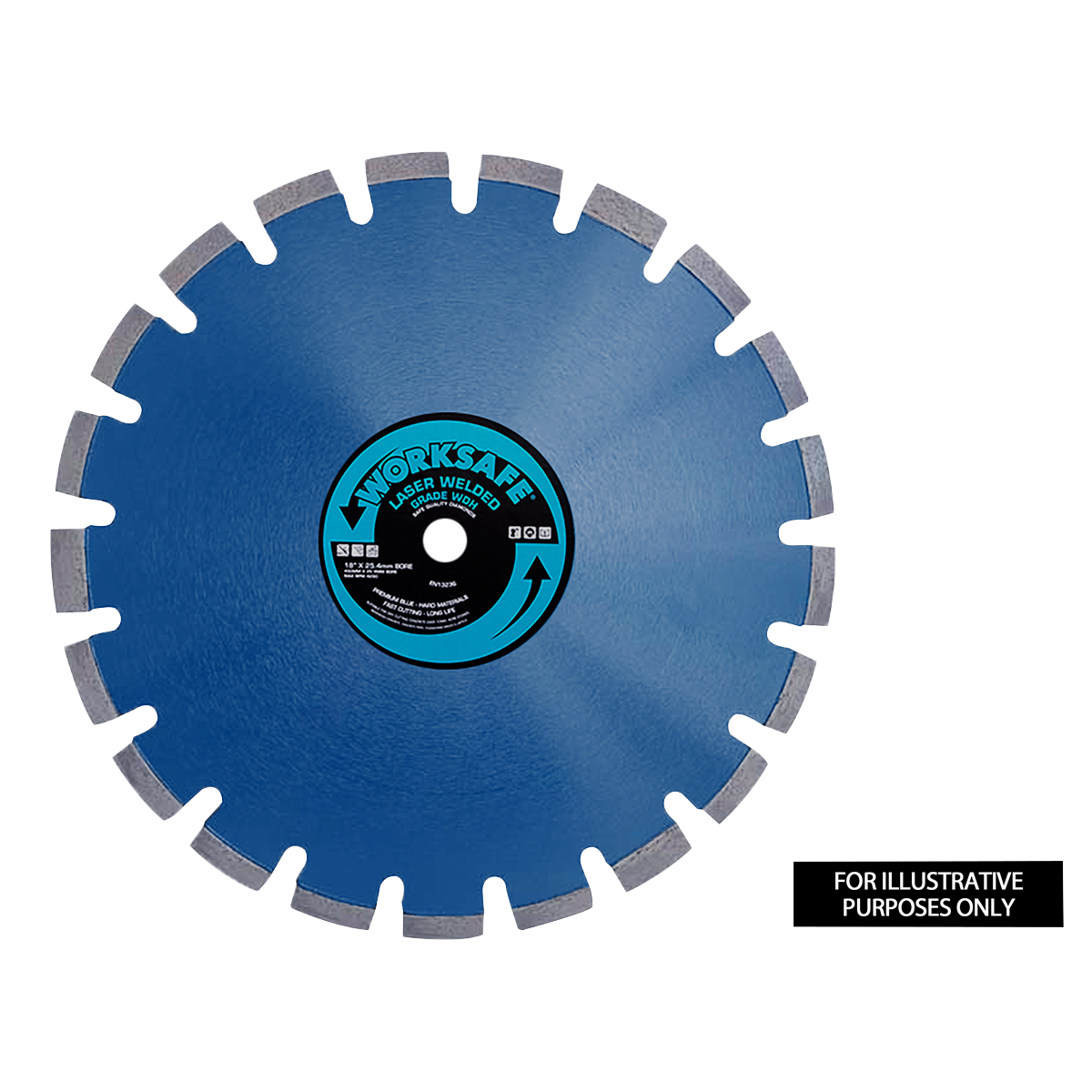 Sealey WDA230 Premium Blue WDA Diamond Blade Ø230 x 22mm