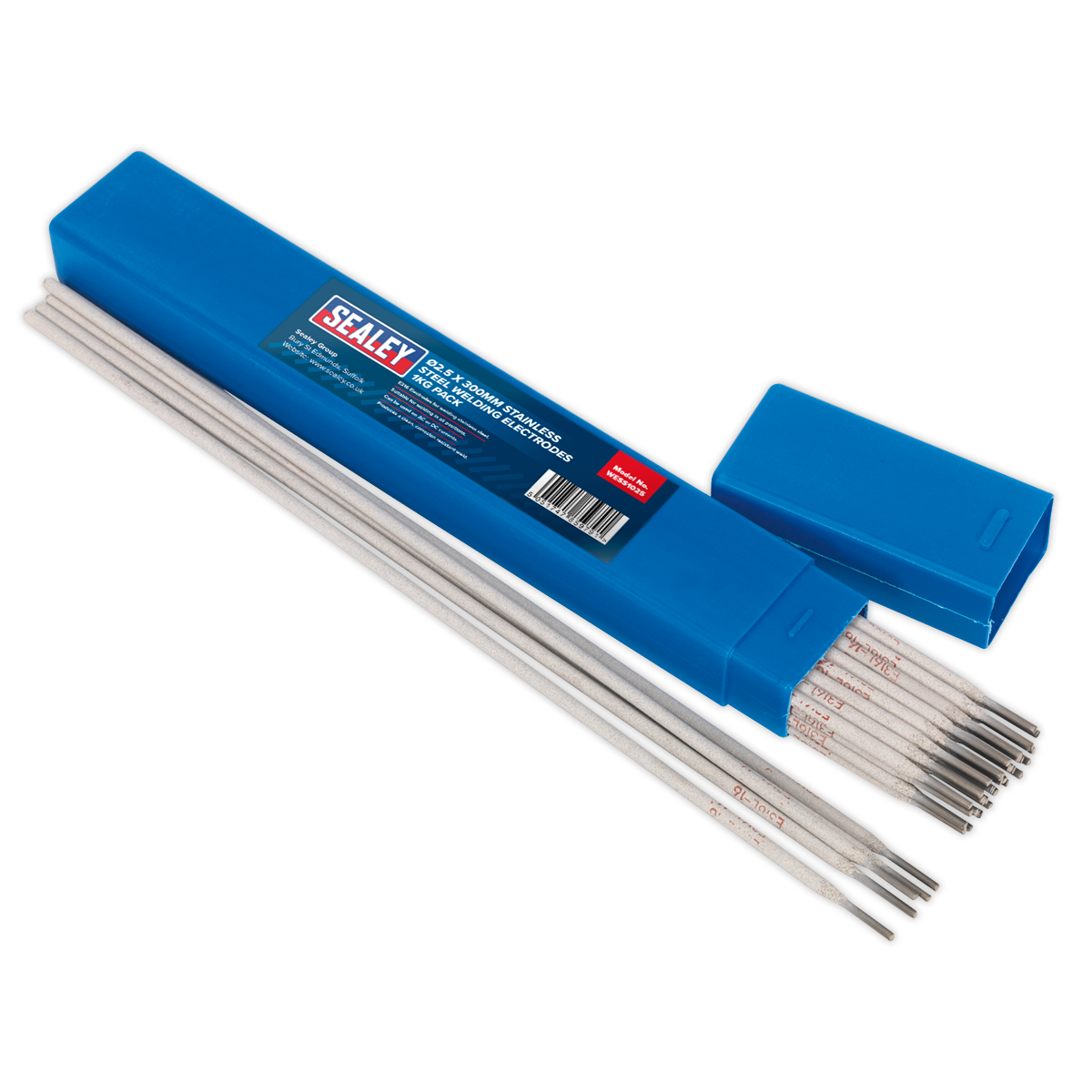 Sealey WESS1025 Welding Electrodes Stainless Steel Ø2.5 x 300mm 1kg Pack