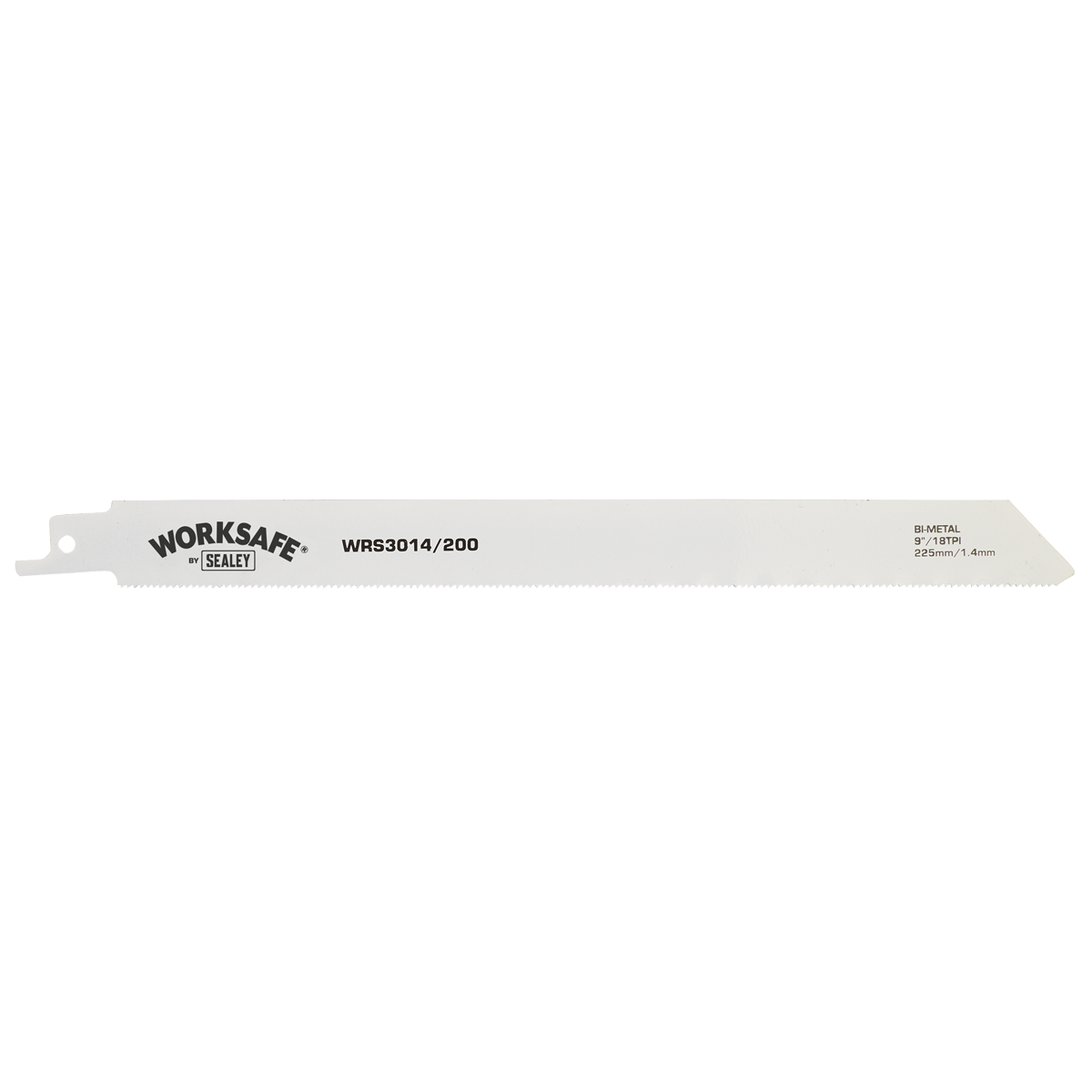 Sealey WRS3014/200 Reciprocating Saw Blade Metal 225mm 18tpi - Pack of 5