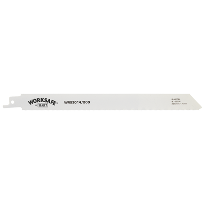 Sealey WRS3014/200 Reciprocating Saw Blade Metal 225mm 18tpi - Pack of 5