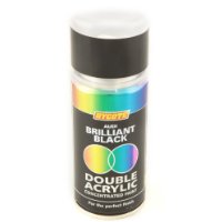 Hycote Audi Brillant Black Double Acrylic Spray Paint 150Ml Xdad402