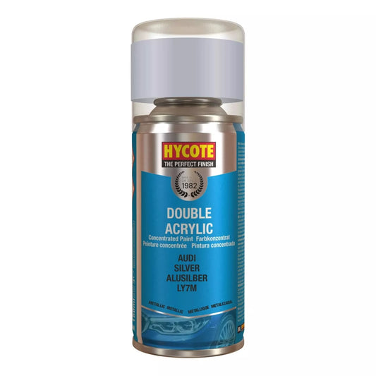 Hycote Audi Silver 5B Metallic Spray Paint 150Ml Xdad405