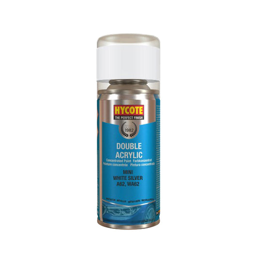 Hycote MINI White Silver Spray Paint 150ml XDBM621