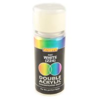 Hycote Fiat White  224 Double Acrylic Spray Paint 150Ml Xdft601