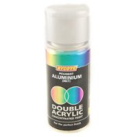 Hycote Peugeot Aluminium Double Acrylic Spray Paint 150Ml Xdpg703