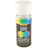 Hycote Volkswagen Candy White Double Acrylic Spray Paint 150Ml Xdvw603