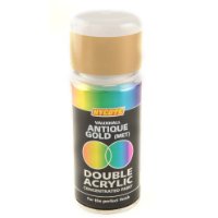 Hycote Vauxhall Antique Gold Double Acrylic Spray Paint 150Ml Xdvx706