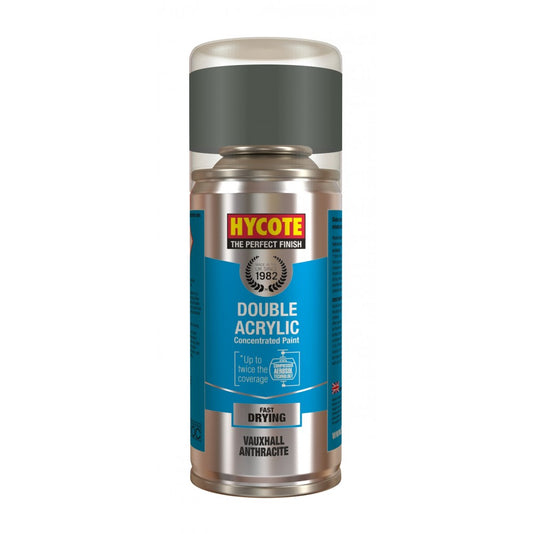 Hycote Vauxhall Anthracite Metal Double Acrylic Spray Paint 150Ml Xdvx415