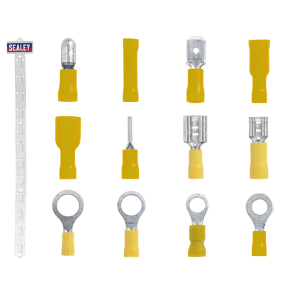 Sealey YTSET Clip Strip Deal - Yellow Terminals