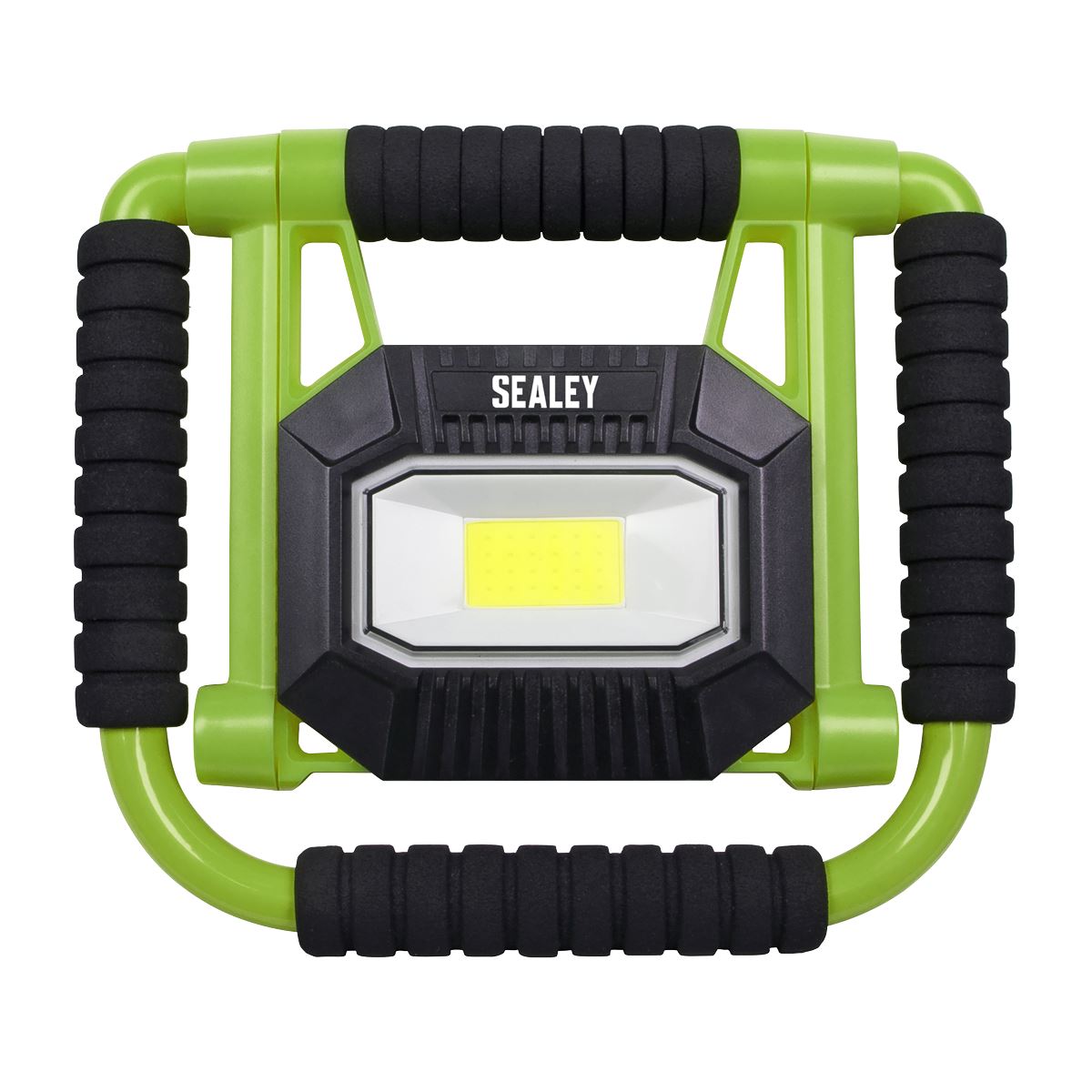 Sealey LEDFL10W Rechargeable Portable Fold Flat Floodlight 10W COB LED Lithium-ion