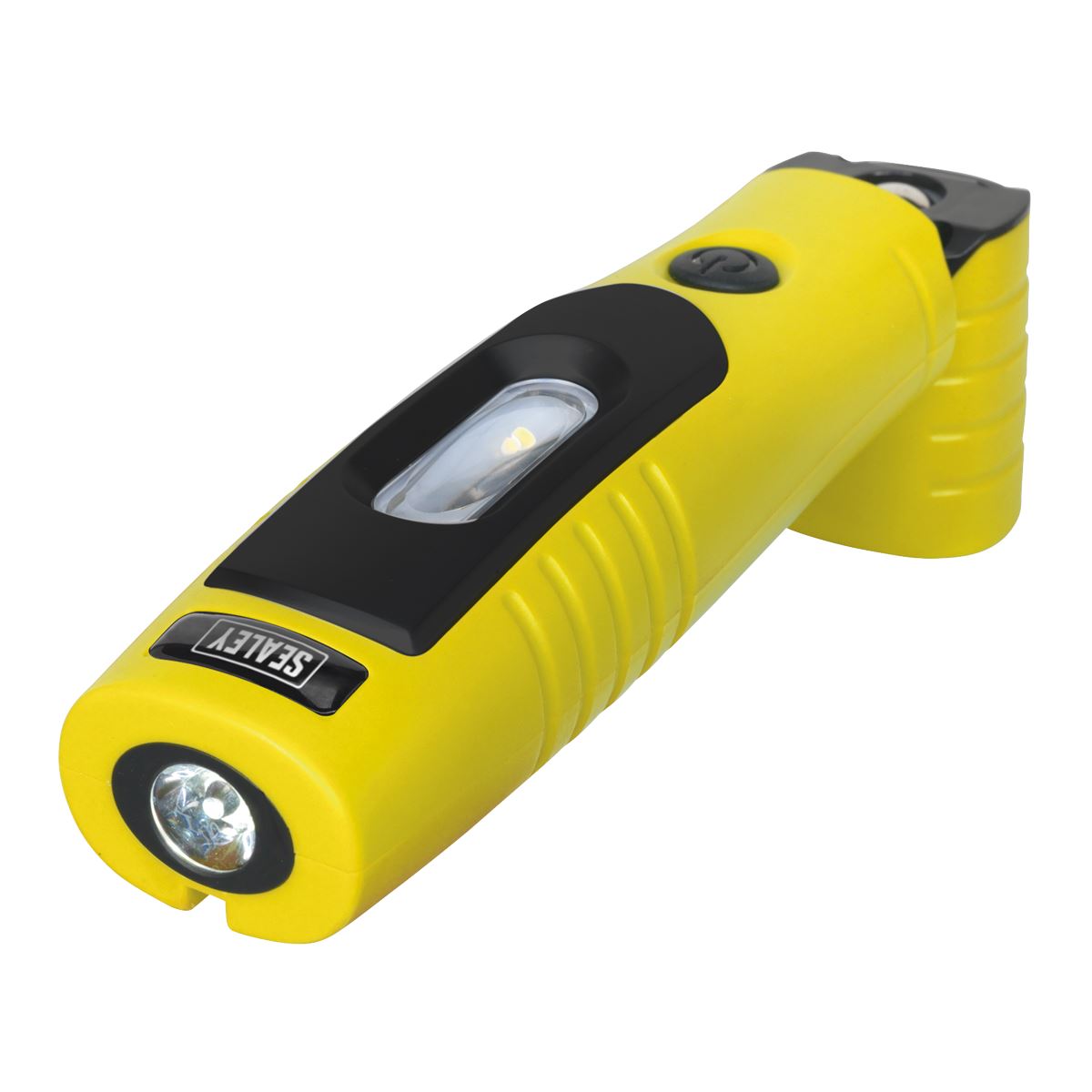 Sealey LED3602Y Rechargeable 360° Inspection Light 4W & 3W SMD LED Yellow Lithium-ion