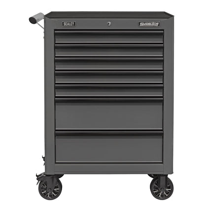 Sealey AP26479TG Rollcab 7 Drawer with Ball-Bearing Slides - Grey/Black