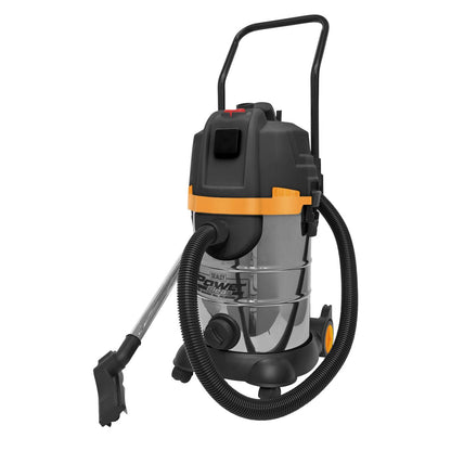 Sealey PC300BL Vacuum Cleaner Cyclone Wet & Dry 30L Double Stage 1200W/230V