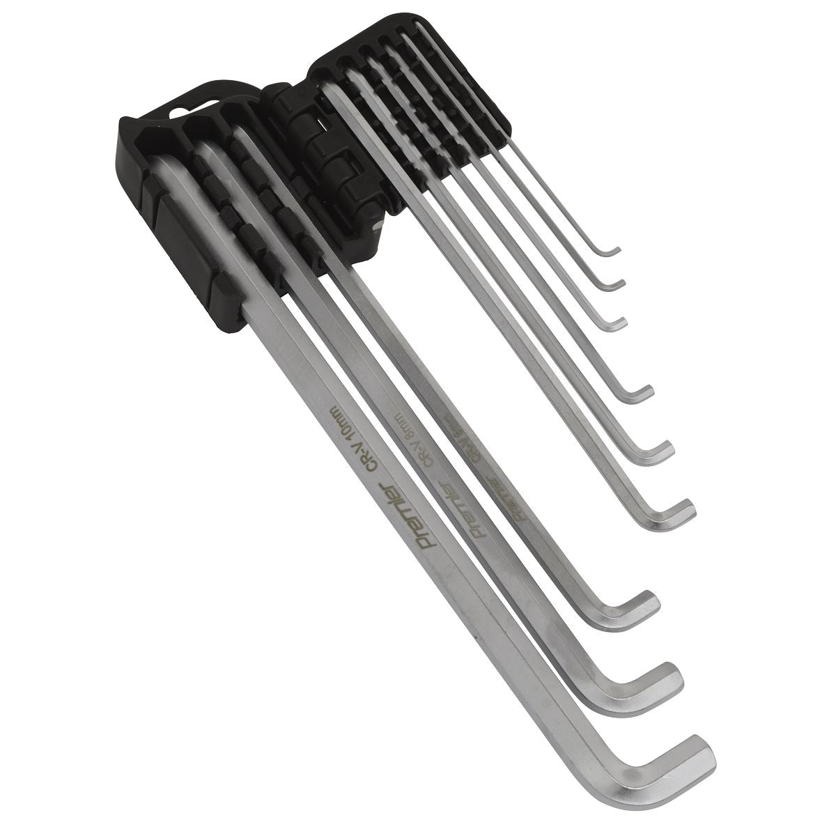 Sealey AK7174 Hex Key Set 9pc Extra-Long Stubby Element Metric