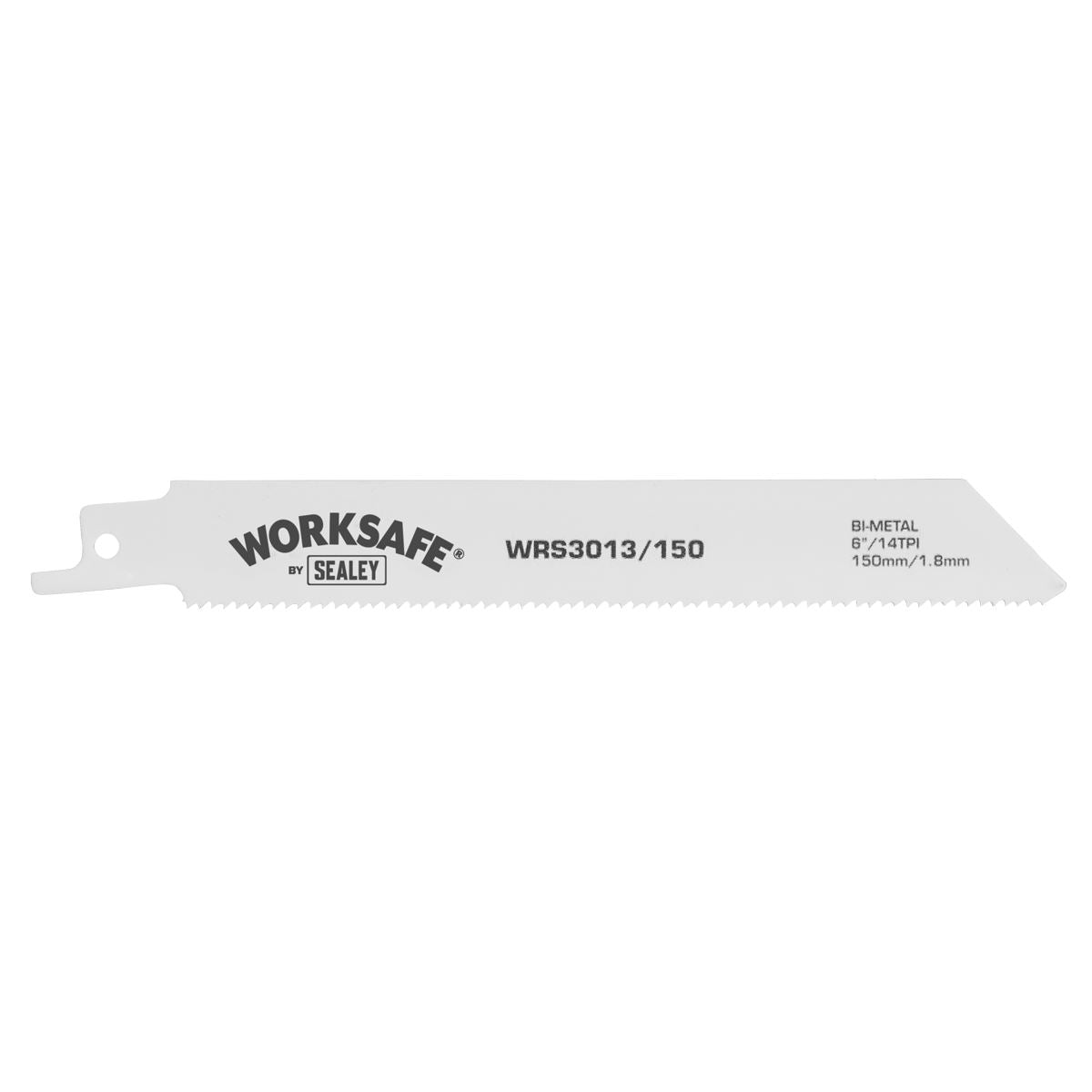 Sealey WRS3013/150 Reciprocating Saw Blade 150mm 14tpi - Pack of 5