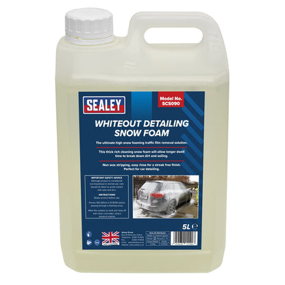 Sealey SCS090 Whiteout Detailing Snow Foam 5L