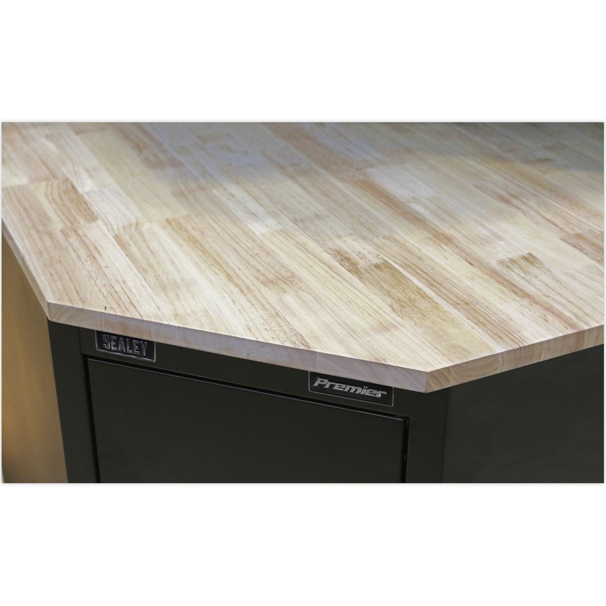 Sealey APMS18 Hardwood Corner Worktop 930mm