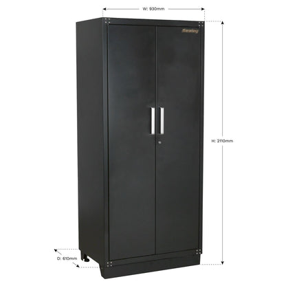 Sealey APMS05 Modular 2 Door Full Height Floor Cabinet 930mm Heavy-Duty