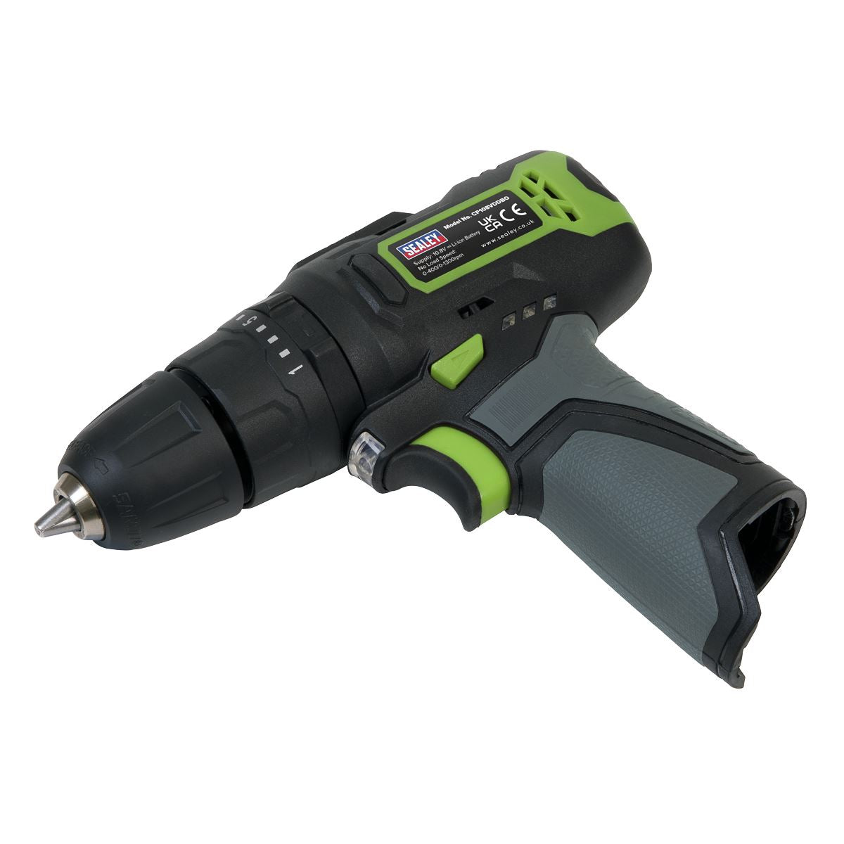 Sealey CP108VDD Cordless Combi Drill Ø10mm 10.8V SV10.8 Series