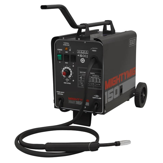 Sealey MIGHTYMIG150 Professional Gas/Gasless MIG Welder 150A 230V