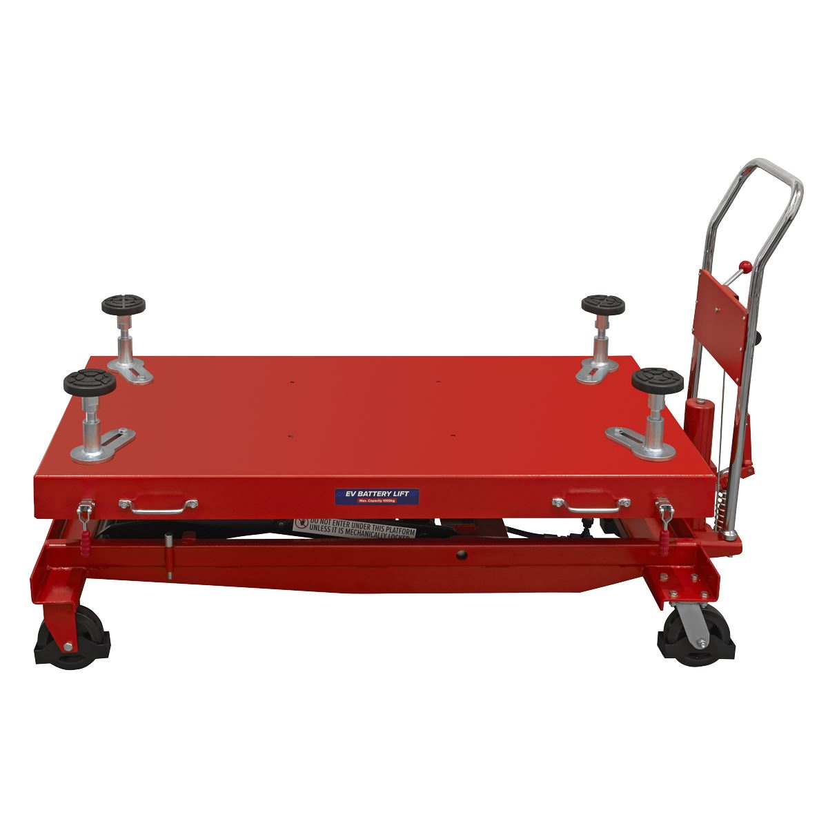 Sealey EVBT1000 1000kg Capacity EV Battery Lift/Hydraulic Platform Truck High Lift