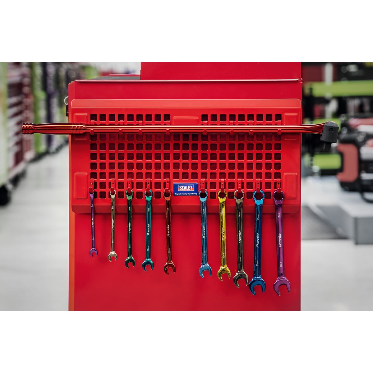 Sealey APPB Magnetic Pegboard - Red