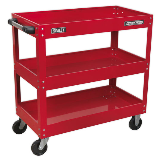 Sealey CX108 Workshop Trolley 3-Level Heavy-Duty