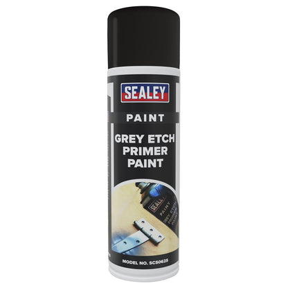 Sealey SCS062S Grey Etch Primer Paint 500ml-McCormickTools