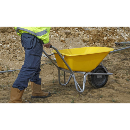 Sealey WBR01 Wheelbarrow 100L Heavy Duty