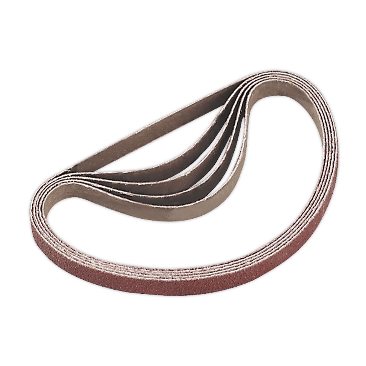 Sealey SA35/B40G Sanding Belt 10 x 330mm 40Grit - Pack of 5