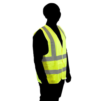 AA Hi Viz Family Pack Yellow Visibility Reflective Waistcoat Safety Jacket - McCormickTools