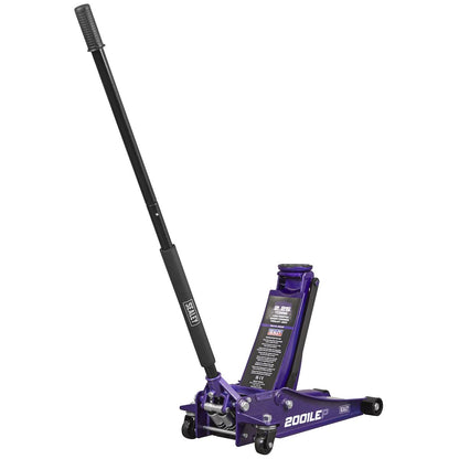 Sealey 2001LEP Low Profile Rocket Lift Trolley Jack 2.25 Tonne - Purple