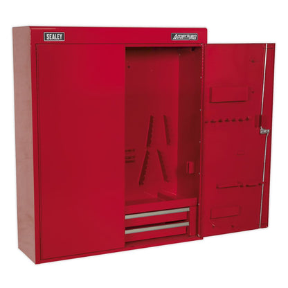 Sealey APW750 Wall Mounting Tool Cabinet with 2 Drawers