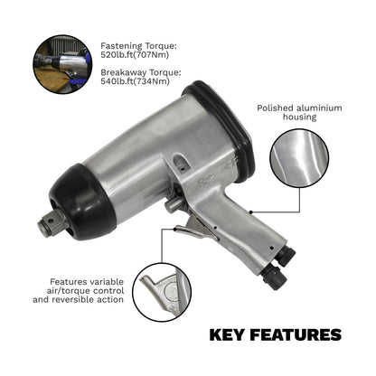 Sealey SA4 Air Impact Wrench 3/4"Sq Drive Heavy-Duty