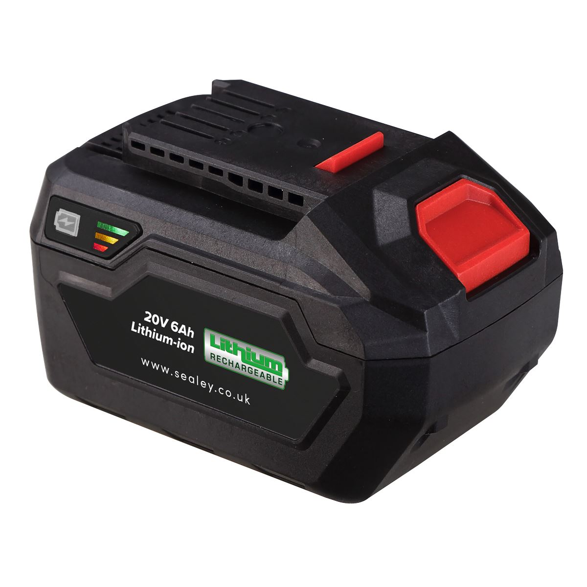 Sealey CP20VBP6 Power Tool Battery 20V 6Ah SV20 Series Lithium-ion