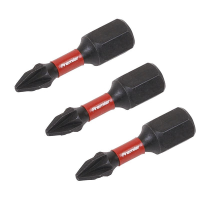 Sealey AK8207 Pozi #1 Impact Power Tool Bits 25mm - 3pc