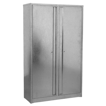 Sealey GSC110385 Galvanized Steel Floor Cabinet 4-Shelf Extra-Wide