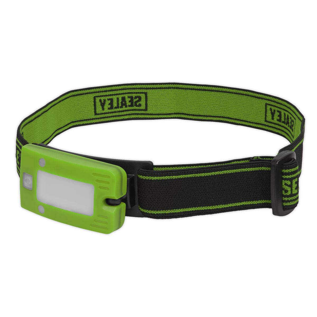 Sealey LED360HTG Rechargeable Head Torch 2W COB LED Auto-Sensor Green