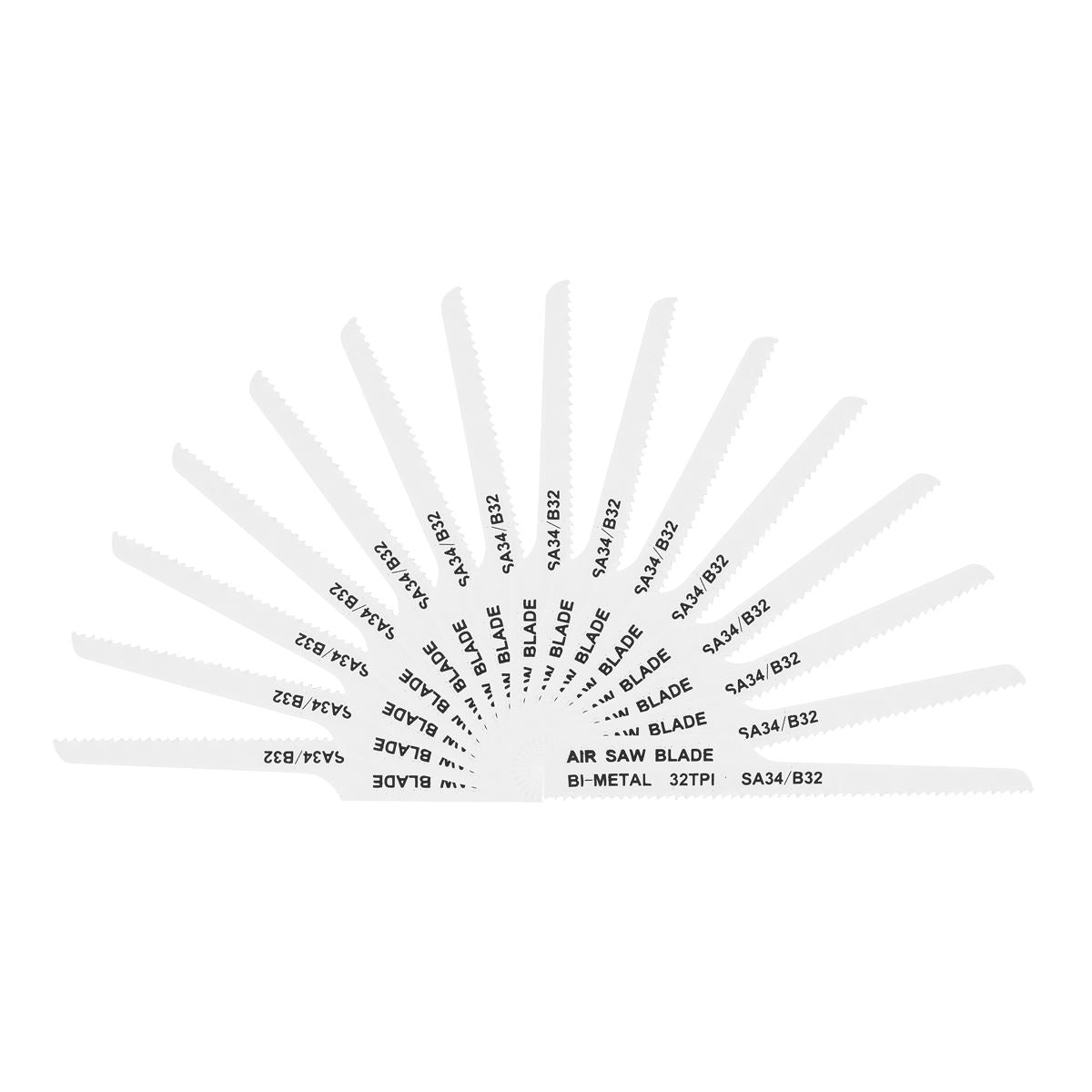 Sealey SA34/B3215 94.5mm Air Saw Blade 32tpi - Pack of 15