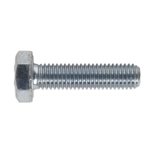 Sealey SS1040 HT Setscrew M10 x 40mm 8.8 Zinc Pack of 25