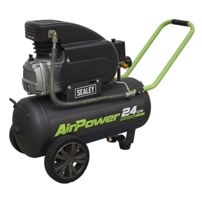 Sealey SAC2420E Air Compressor 24L Direct Drive 2hp