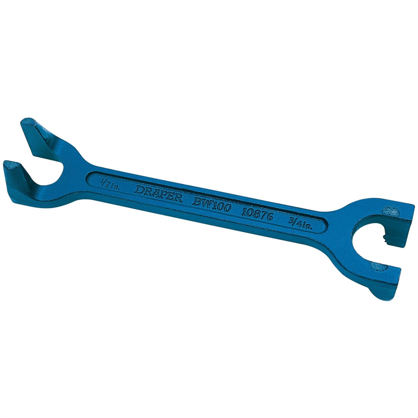 Draper 10876 Basin Wrench 1/2"/15mm x 3/4"/22mm BSP